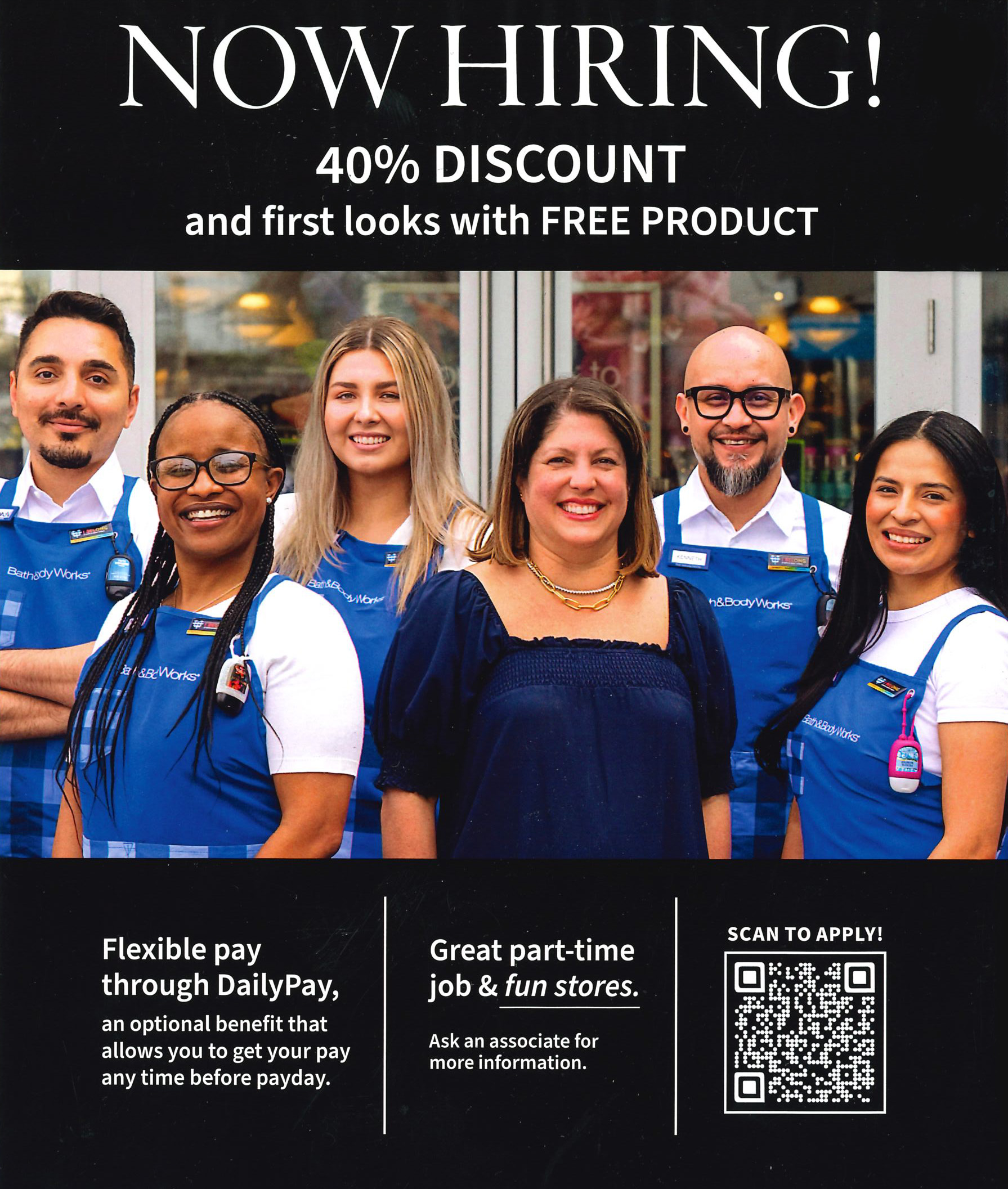 Now Hiring Flyer