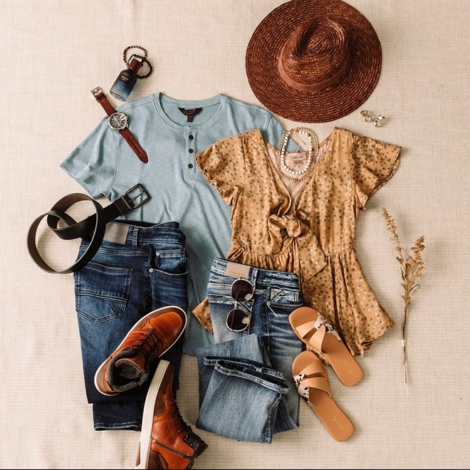 Buckle his and hers outfits