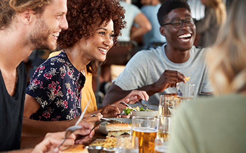 People dining