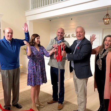 lil palmetoo ribbon cutting